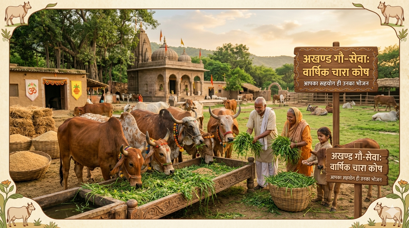 Akhanda Gau-Sewa: Annual Fodder Fund