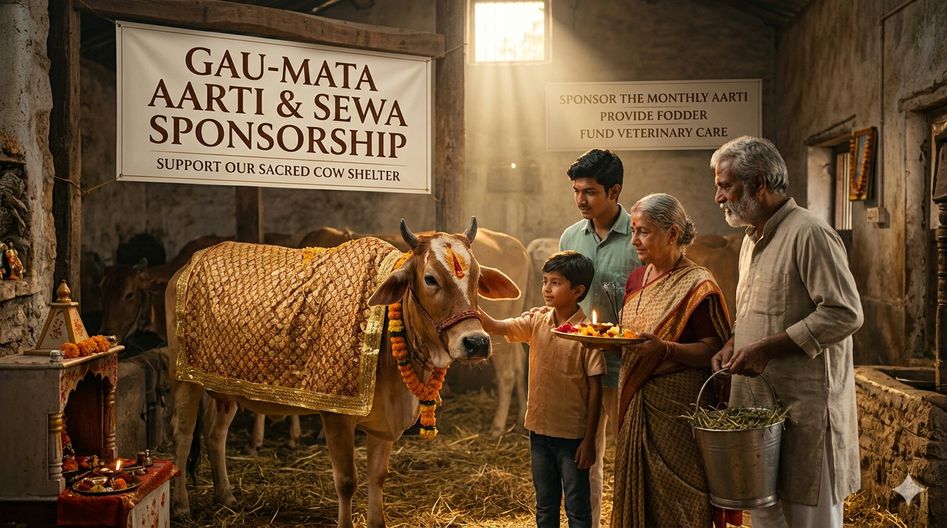 Gau-Mata Aarti & Sewa Sponsorship
